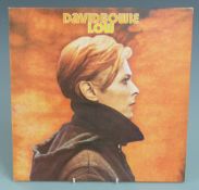 David Bowie - Low (PL12030) record, cover, insert and fan club leaflet appear Ex