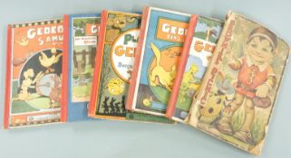 [Illustrated] Gedeon; Gedeon S'Amuse; Gideon en Afrique, Gedeon; Gedeon Dans La Foret and Placide et