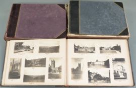 Five photograph albums compiled by Gerald Binns Drummond and his family of The Chantry, Bisley, near
