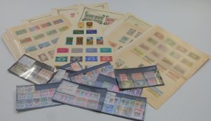 Northern and Southern Rhodesia and Nyasaland sets on stockcards and Southern Rhodesia 1940-53 on