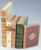 Complete Works of Shakespeare in full morocco binding, Longfellow Poetical Works 1904 in cloth