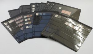 Great Britain stamps, Victoria - QEII and Victorian Commonwealth stamps on loose Hagner sheets