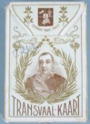 C.L.Wust Transvaal Kaart, Boer War interest playing cards, the aces and court cards depicting places