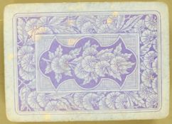 Willis & Co. London pack of Deakin's political playing cards, the court cards depicting political