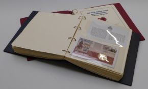 Great Britain at War - a coin / stamp cover collection and a British Legion coin / cover collection