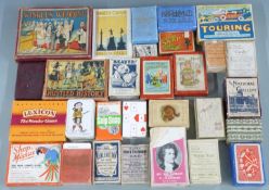 Collection of playing card games to include Flags, Beaver, London Underground, Gavitt's Stock