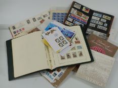 A box of mint Commonwealth and foreign stamps on sheets, booklets, loose etc