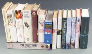 Jilly Cooper and Joanne Trollope hardback books, Great War Remembered by Gary Sheffield Centenary
