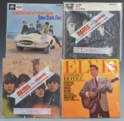 Approximately 90 albums mostly 1960s, 1970s and 1980s including 18 History of Rock, The Beatles (two