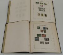 Two Davo USA stamp albums 1857 - 1984 mainly used, includes special delivery and postage due, good