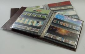 Two albums of GB presentation packs