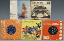 Approximately 320 singles mostly 1960s and 1970s