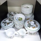 A collection of Portmeirion Botanic Garden dinner and tableware including tureens etc
