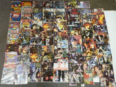 Sixty-five Topps comics including mainly X-Files, Captain Glory, Secret City Saga, Night Glider, The