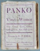 Panko or Votes for Women playing card game by E.T. Reed for Peter Gurney, with remains of slip case