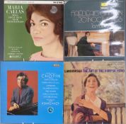 Approximately 100 mostly Classical albums plus EPs in a wallet style case