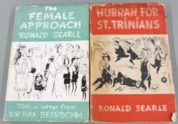 [Signed Copies] Hurrah For St. Trinians and other Lapses by Ronald Searle with foreword by D.B.