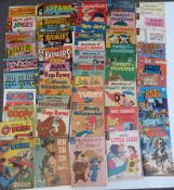 Forty-eight various comics including five Charlton Comics, five Gold Key, 24 Dell, Marvel The