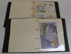 A History of the Royal Air Force - an extensive coin / stamp collection in three albums