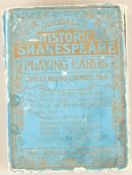 Goodall's Historic Shakespeare playing cards, the court cards all being characters from his plays,