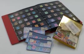 An extensive stockbook of Great Britain QEII stamps, mint and used, including Machins, mini