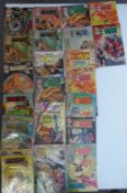 Twenty-six Charlton comics comprising 17 E-Man and 9 Doomsday +1.