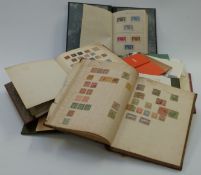 Six various albums, GB, Commonwealth, foreign, all periods including early GB, omnibus 1937 and 1953