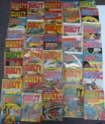 Forty Justice Traps The Guilty comics.