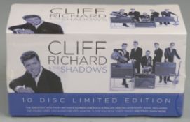 Cliff Richard and The Shadows - 10 CD boxed set, sealed