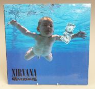 Nirvana - Nevermind (GEF 24425), record appears VG, cover and inner appear Ex, also Sliver (TUEP 25)