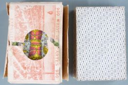 G.Geuens-Willaert pack of 1900 exposition playing cards, with original paper wrapper, double ended