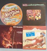 Approximately 100 albums including The Rolling Stones, Rory Gallagher, The Faces, The Small Faces,