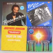 Approximately 40 albums and twelve inch singles, mostly 1970s