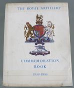 The Royal Artillery Commemoration Book 1939-1945 published G. Bell 1950 first edition, fully