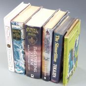 J.R.R. Tolkien The Silmarillion 1977 first edition with folding map in dust-wrapper, Robert Jordan