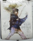 Gertrude DeGenhardt (1940-) 'And Passes By' The Kenny Gallery, Galway, September 1993 poster, 60 x