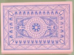 Reynolds & Sons pack of playing cards with double ended court cards, old frizzle ace and patterned