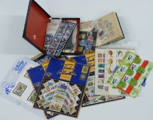 Four albums and stockbooks of GB, Commonwealth and foreign stamps, all periods, together with sundry