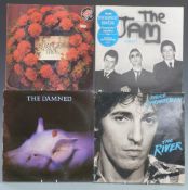 Approximately 90 albums including The Jam, The Damned, The Who, U2, Police etc