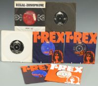 Tyrannosaurus Rex - Pewter Suitor (RZ3016) with factory sample sticker, appears VG with 22 written