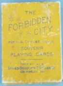 The Forbidden City pack of playing cards depicting Pekin & Chinese views, including Boxer