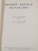 [Railwayana] Modern Railway Signalling by M.G. Tweedie and T.S. Lascelles, published Gresham (c.