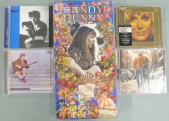 CDs - Approximately 140 mostly Folk and Classical including A Boxful of Treasures - Sandy Denny.