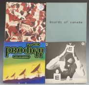 Approximately 25 twelve inch singles including Boards of Canada (SKA008), New Order, The Stone