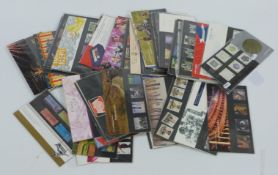 A small collection of GB presentation packs