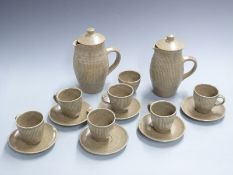 Jeremy Leach or Lowerdown Studio Pottery part coffee set