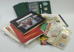 A Royal Mail edition of a book of watercolour paintings by the Prince of Wales, together with