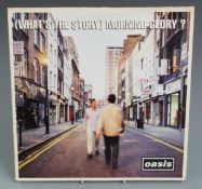 Oasis - (What's The Story) Morning Glory? (CRE LP 189) records and cover appear VG