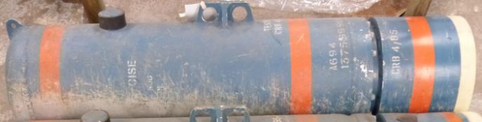 A Naval depth charge, L117cm