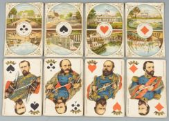 Dondorf for Gumprich & Strauss Batavia pack of playing cards the scenic aces depicting Holland and